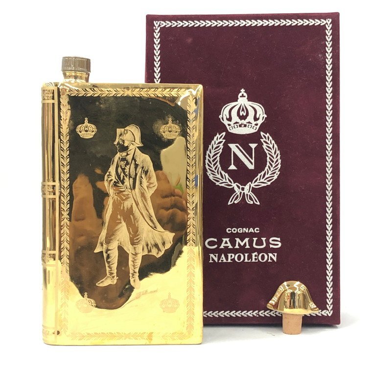 CAMUS カミュ ブランデー コニャック ブック 内容量記載なし 度数記載なし 箱あり 未開栓 国外酒【DKAA0018】拍卖