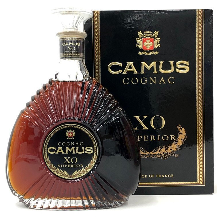 CAMUS カミュ ブランデー コニャック XO SPERIOR 1000ml 40% 箱あり 未開栓 国外酒【DKAA0040】拍卖