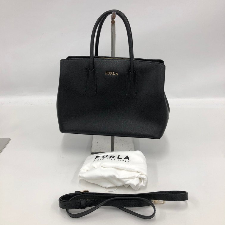 FURLA フルラ ショルダーバッグ レザー 保存袋付き【DKAA8017】拍卖