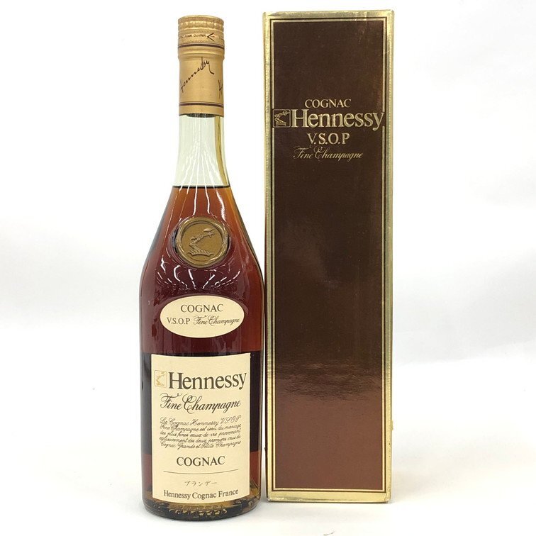 Hennessy ヘネシー ブランデー コニャック V.S.O.P 700ml 40% 箱あり 未開栓 国外酒【DKAA0010】拍卖