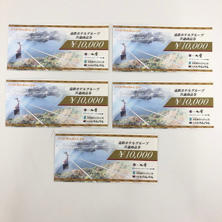 遠鉄ホテルグループ 共通商品券 10,000円 5枚 おまとめ 総額面50,000円【DKAB2016】拍卖