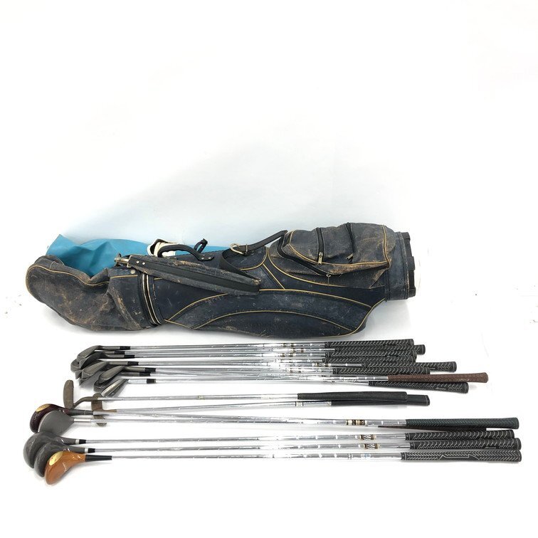 MIZUNO ミズノ ほか ゴルフ用品 ゴルフクラブ キャディバッグ おまとめ【DKAB0008】※送料着払い※拍卖