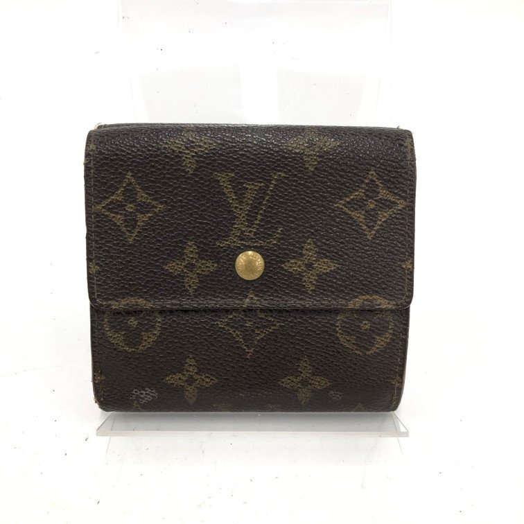 LOUIS VUITTON ルイヴィトン モノグラム ポルトモネ ビエ カルトクレディ 財布 M61652/SP0964【DKAB4034】拍卖