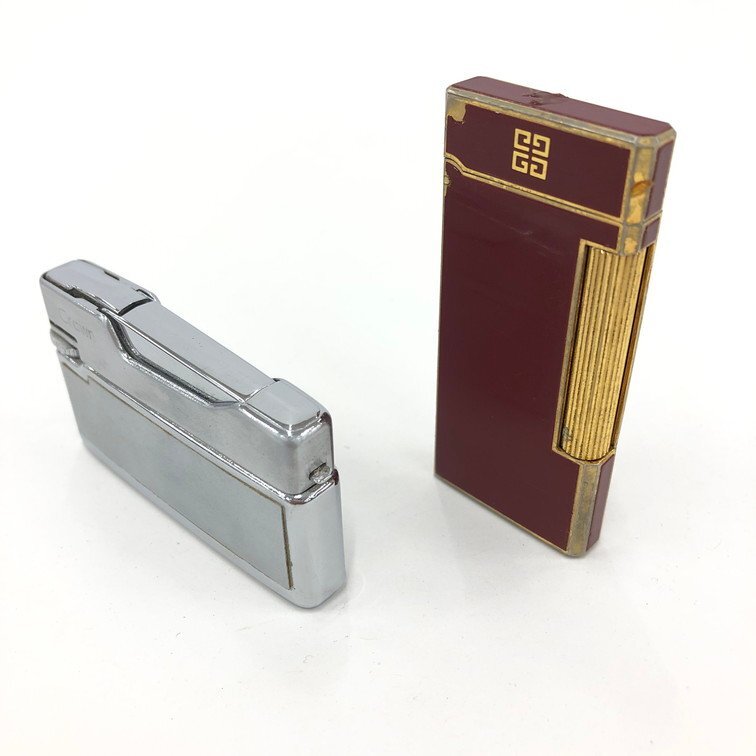 Crown/GIVENCHY ライター 喫煙具 2点 おまとめ【DKAB2012】拍卖