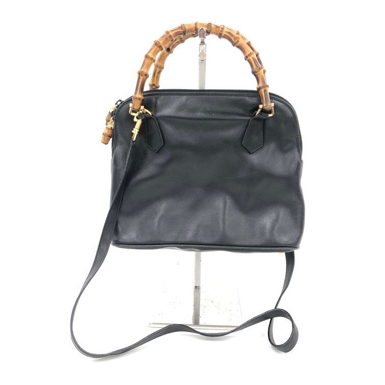 GUCCI グッチ 鞄 ハンドバッグ ショルダーバッグ 2Way バンブー 000.2214.0290【DKAA6016】拍卖