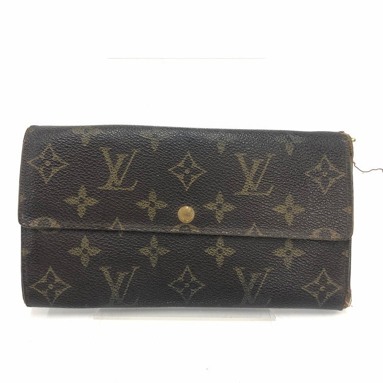 Louis Vuitton ルイヴィトン 長財布 モノグラム ポルトフォイユサラ M61734/TH4017【DKAA7019】拍卖