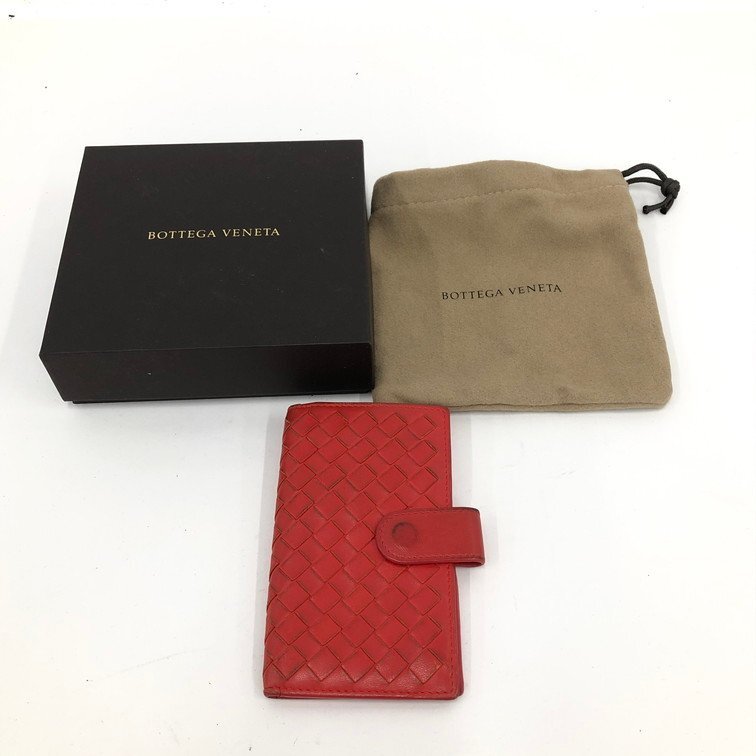 BOTTEGA VENETA ボッテガヴェネタ イントレチャート キーケース 箱・保存袋付き【DKAB4042】拍卖