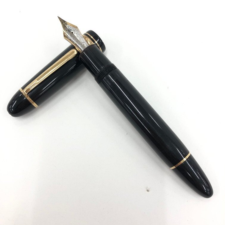 MONTBLANC モンブラン 万年筆 マイスターシュテュック No.149 ペン先14C【DJBD3028】拍卖