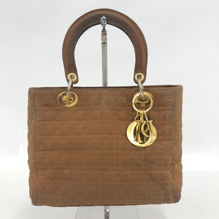 Christian Dior クリスチャンディオール レディディオール ハンドバッグ【DKAB6020】拍卖