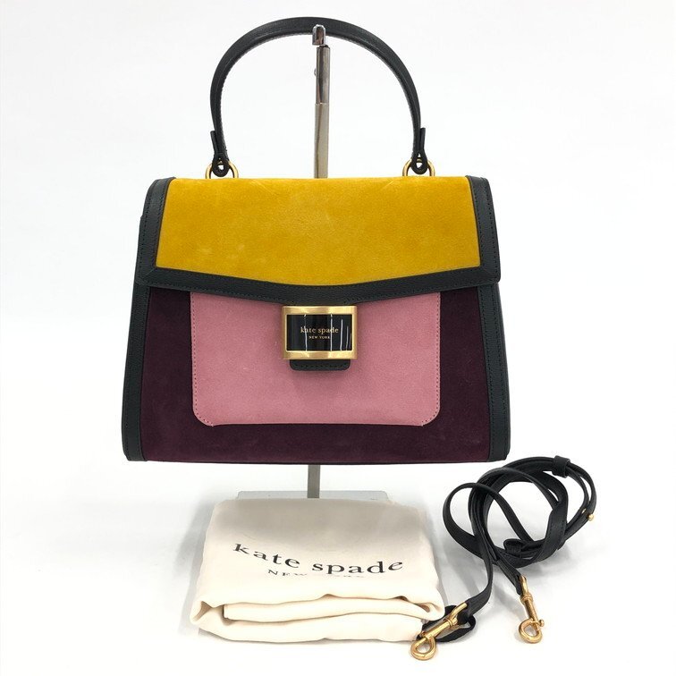 Kate Spade ケイトスペード ハンドバッグ V101 ショルダーストラップ 保存袋つき 【DKAC4011】拍卖