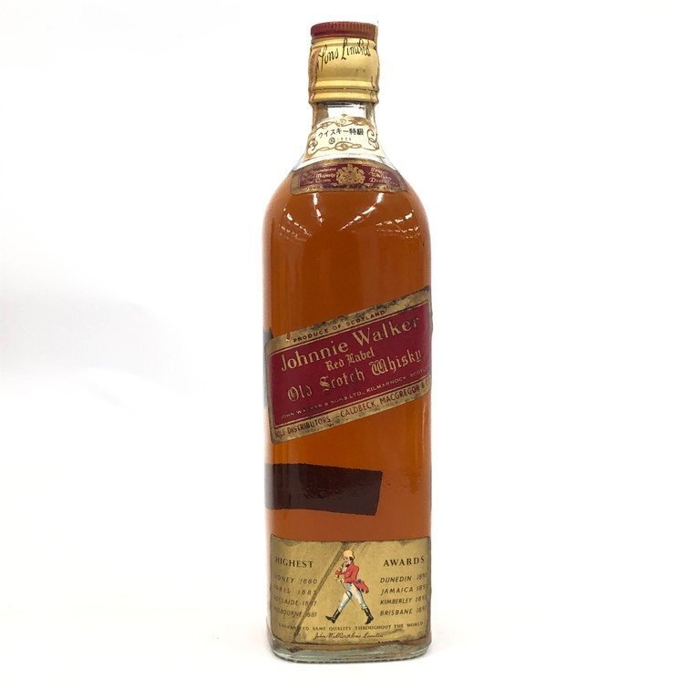 JOHNNIE WALKER ジョニーウォーカー レッドラベル スコッチ 760ml 43% 未開栓 国外酒【DKAC0019】拍卖