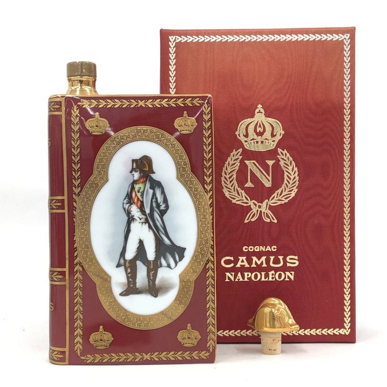 CAMUS カミュ ブック ナポレオン コニャック 箱付き 未開栓 国外酒【DKAC0063】拍卖