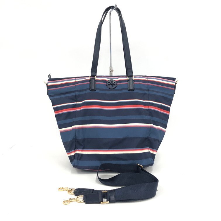TORY BURCH トリーバーチ ナイロン 2WAYトートバッグ 10006102【DKAB6047】拍卖