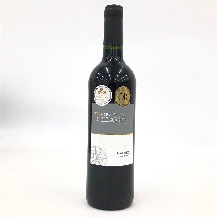 SUN & MOON CELLARS サン&ムーン セラーズ 2019 マルベック ワイン 750ml 14% 未開栓 国外酒【DKAC0083】拍卖