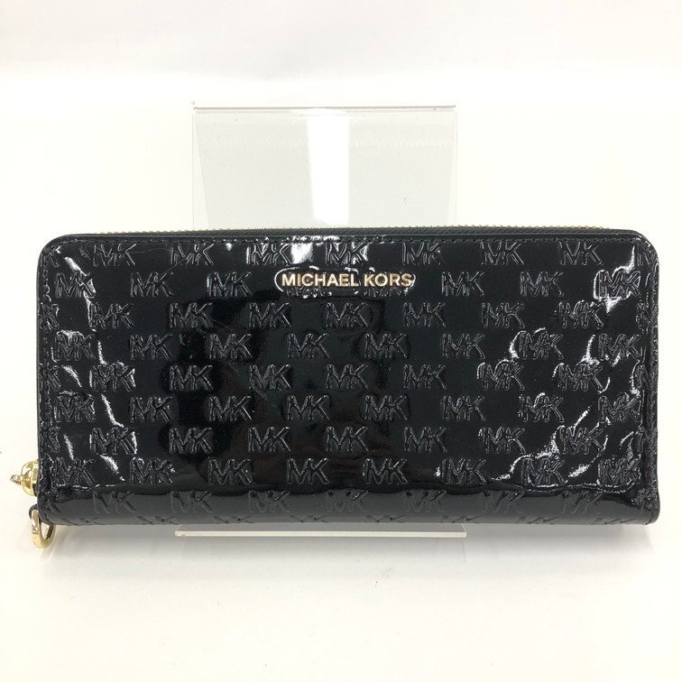 MICHAEL KORS マイケルコース ラウンドファスナー長財布 32F1GJ6T3A【DKAC6039】拍卖