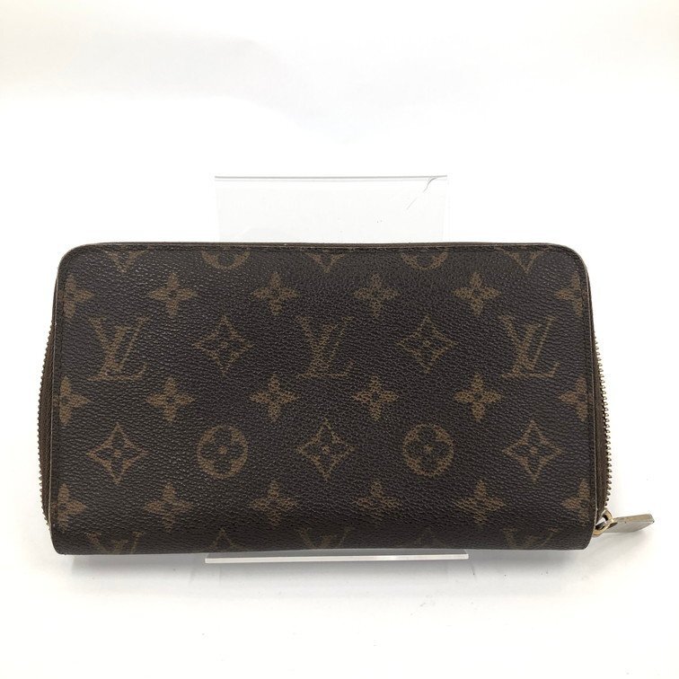 Louis Vuitton ルイヴィトン 長財布 モノグラム ジッピーオーガナイザー M60002/VI0098【DKAD7046】拍卖