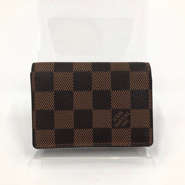 Louis Vuitton ルイヴィトン カードケース 名刺入れ ダミエ アンヴェロップカルトドゥヴィジット N62920/CA0175【DKAD7006】拍卖
