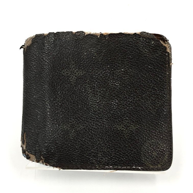 Louis Vuitton ルイヴィトン 二つ折り財布 ポルトビエ・カルト・クレディ・モネ モノグラム M61665/CA0094【DKAC9023】拍卖