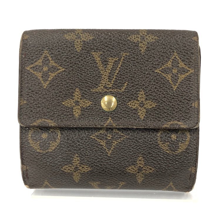 LOUIS VUITTON ルイ・ヴィトン モノグラム ポルトモネ ビエ カルトクレディ M61652 TH0996【DKAD9006】拍卖