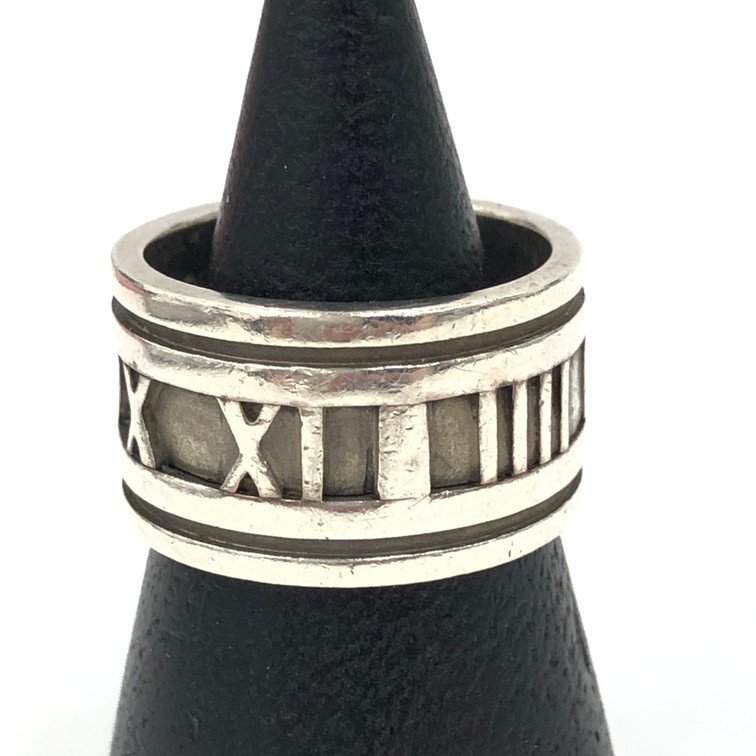 Tiffany & Co. ティファニー SV925 アトラス リング 総重量10.00g 13号【DKAD8028】拍卖