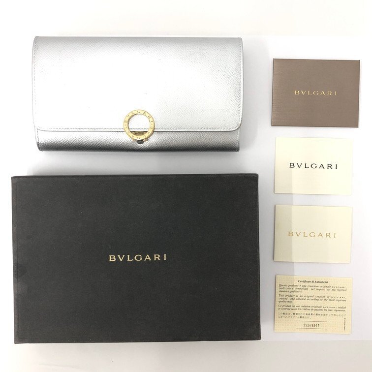 BVLGARI ブルガリ 長財布 ロングウォレット EL-L19-287066【DKAD5001】拍卖