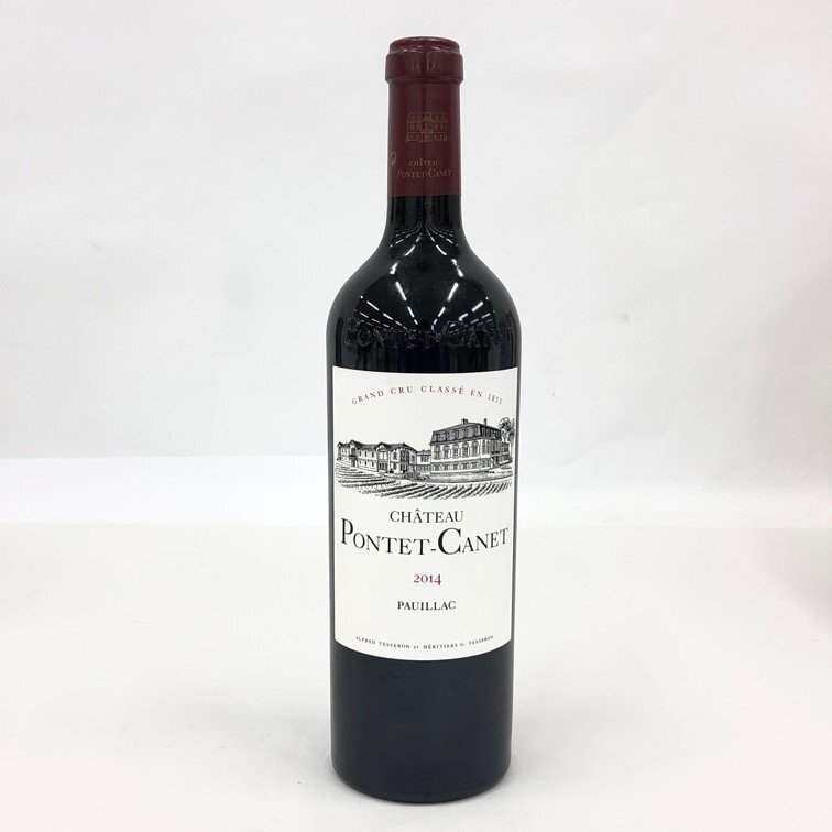 Chateau PONET CANET シャトー ポンテ カネ 2014 ワイン 750ml 13.5% 未開栓 国外酒【DKAE9050】拍卖