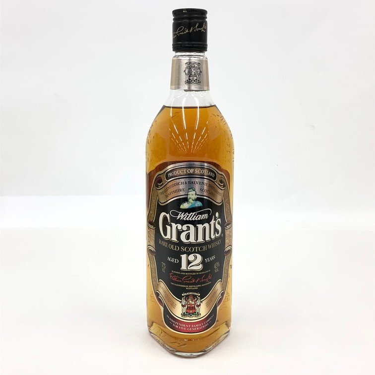 Grant's グランツ 12年 スコッチウイスキー 750ml 43% 未開栓 国外酒【DKAE9017】拍卖