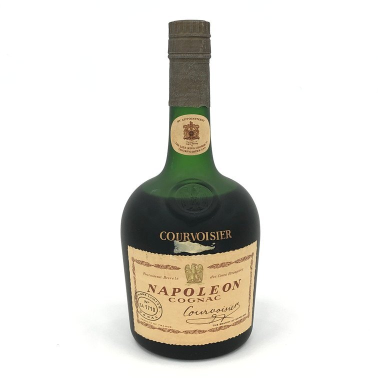 COURVOISIER クルボアジェ コニャック ナポレオン 750ml 度数記載なし 未開栓 国外酒【DKAE9005】拍卖