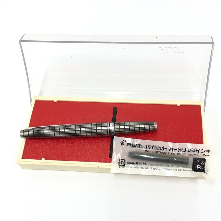 PILOT パイロット 万年筆 エリート ペン先18K-750 名前入り ケース付き【DKAE0035】拍卖