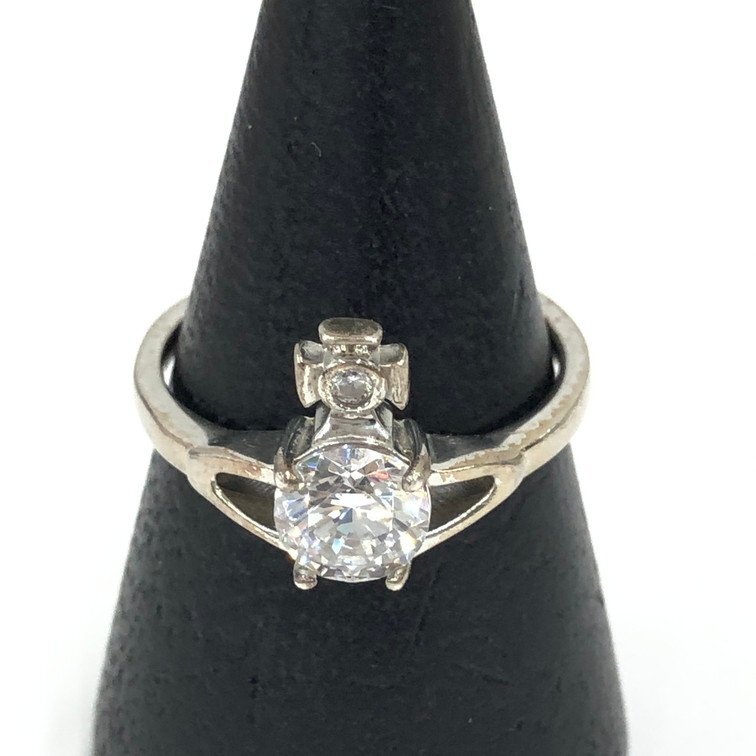 Vivienne Westwood ヴィヴィアンウエストウッド リング S925刻印あり サイズ12号 総重量2.54g 箱あり【DKAE3098】拍卖