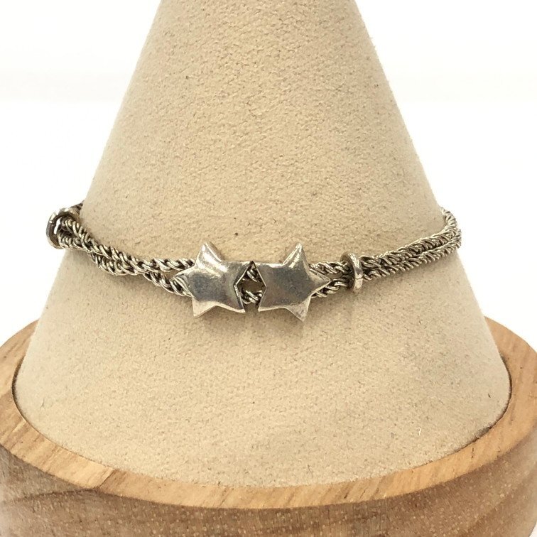 TIFFANY&CO. ティファニー ブレスレット 925 スター 総重量:10.82g 箱・保存袋付き【DKAF3071】拍卖