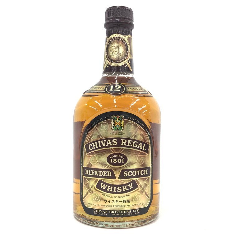 Chivas Regal シーバスリーガル 12年 スコッチ 750ml 43% 未開栓 国外酒【DKAF4030】拍卖