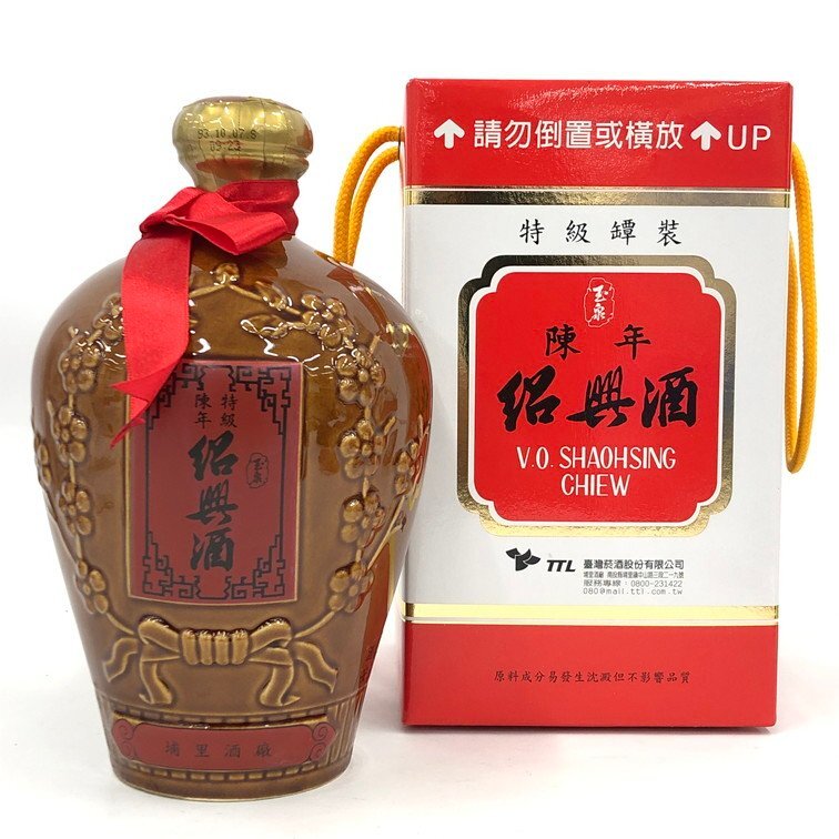 特級陳年紹興酒 1200ml 16.5% 箱付き 未開栓 国外酒【DKAG0064】拍卖