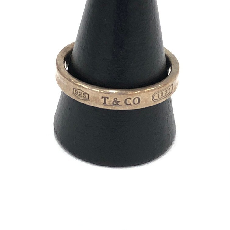Tiffany & Co. ティファニー SV925 1837 ナロー リング 総重量4.50g 21号【DKAI5042】拍卖