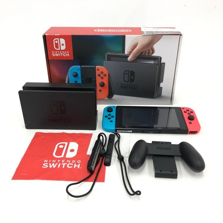 Nintendo ニンテンドー Switch HAC-001/XAJ10041204527 通電〇 初期化済み 箱付き【DKAL5018】拍卖