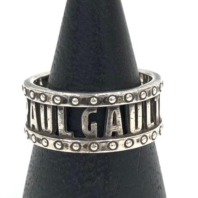 Jean Paul GAULTIER ジャンポールゴルチエ リング SILVER925刻印あり サイズ17号 総重量6.19g【DKAY1003】拍卖
