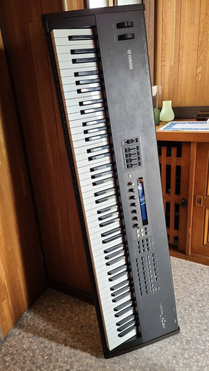 YAMAHA S80 88鍵盤デジタルピアノ+シンセサイザー ハードケース付属拍卖