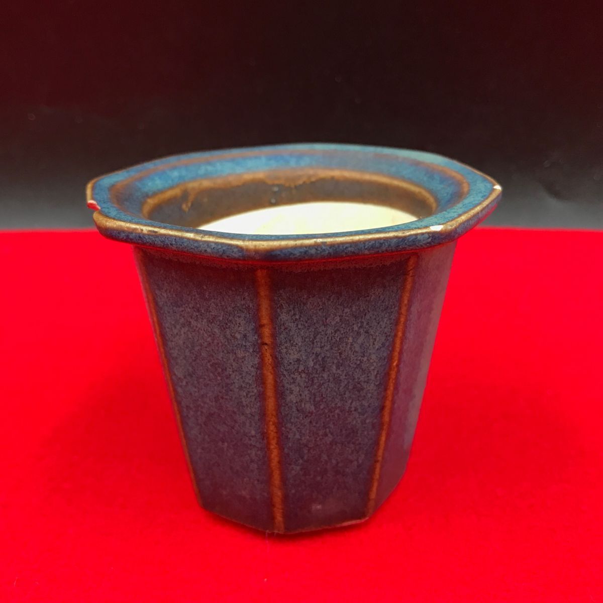 豆鉢 豆盆栽鉢 旧家整理品 【RA1091C#60】拍卖