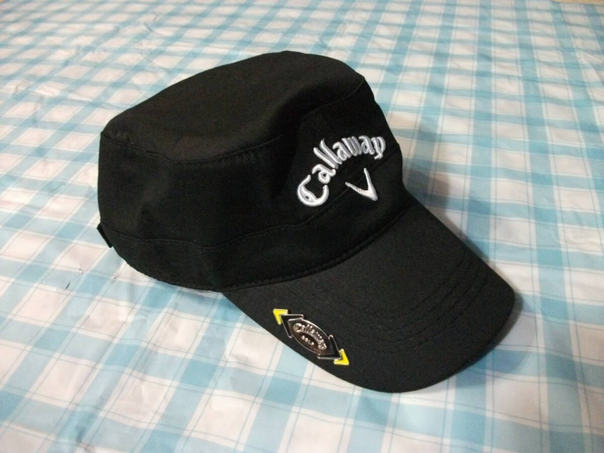 キャロウェイゴルフ キャップ 黒 57-60cm 美品拍卖