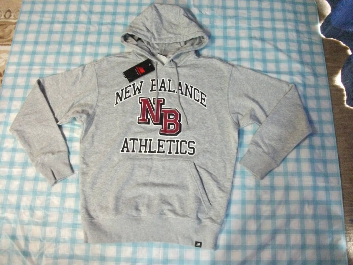 ニューバランス パーカー グレー M 未使用品拍卖