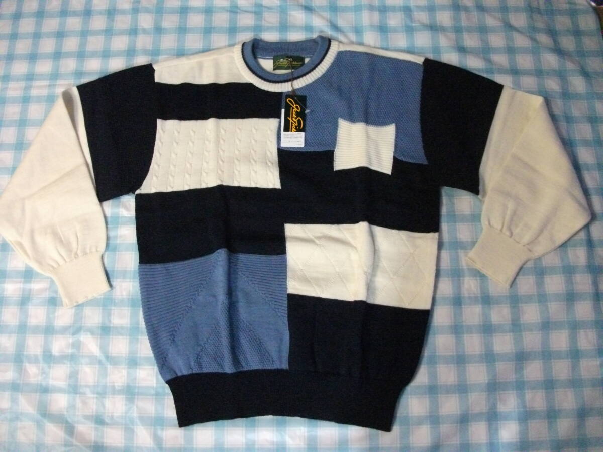 ジャックニクラウス ウール100%厚手セーター L 未使用品拍卖