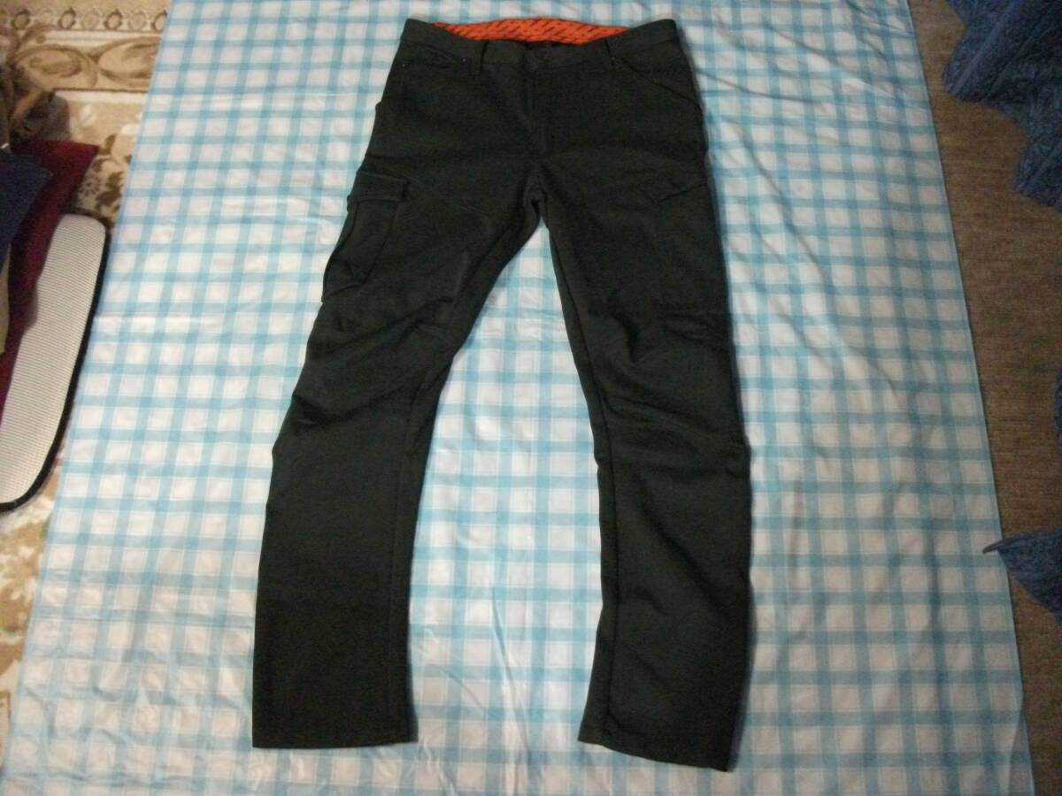 ワークマン フィールドコア 防寒アウトドアパンツ 深緑 W86 美品拍卖