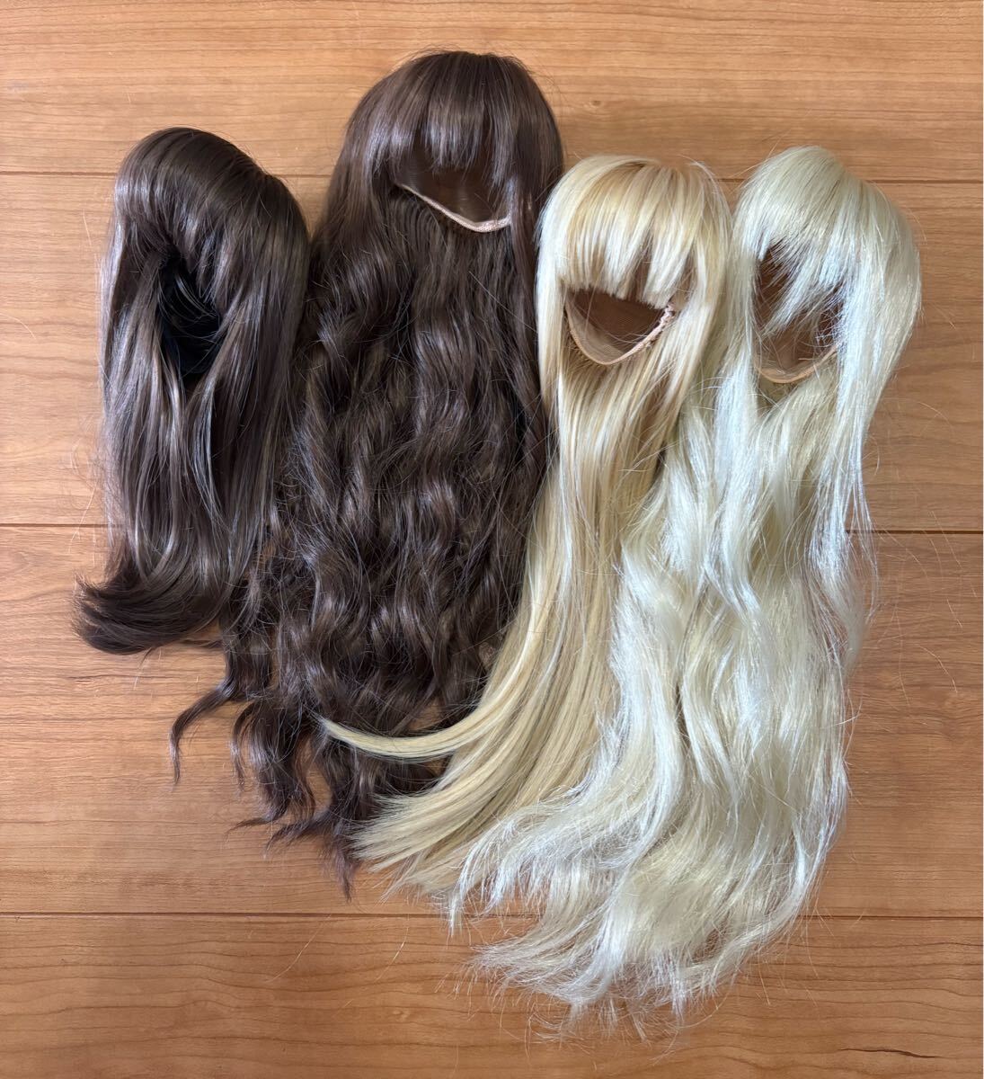 MDD SD ウィッグ ロング ボークス製 8~9インチ 4セット MSD DD拍卖