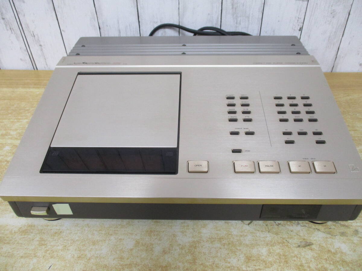TJ2-58(LUXMAN D-500X's CDプレーヤー)ラックスマン COMPACT DISC PLAYER オーディオ機器 通電確認済み 現状品拍卖