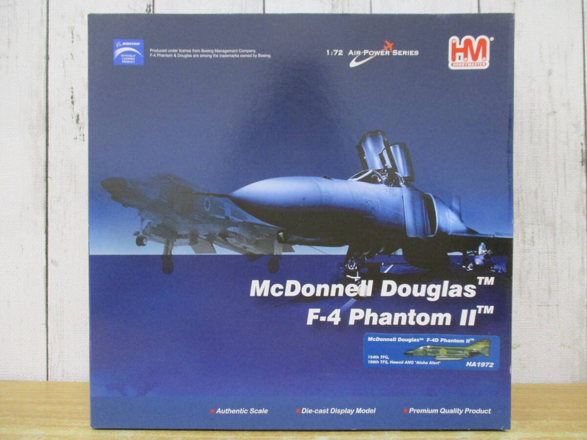 h4-5(ホビーマスター マクドネル ダグラス F-4D ファントム II HA1972)アロハ・アラート McDonnel Douglas Phantom HOBBY MASTER拍卖