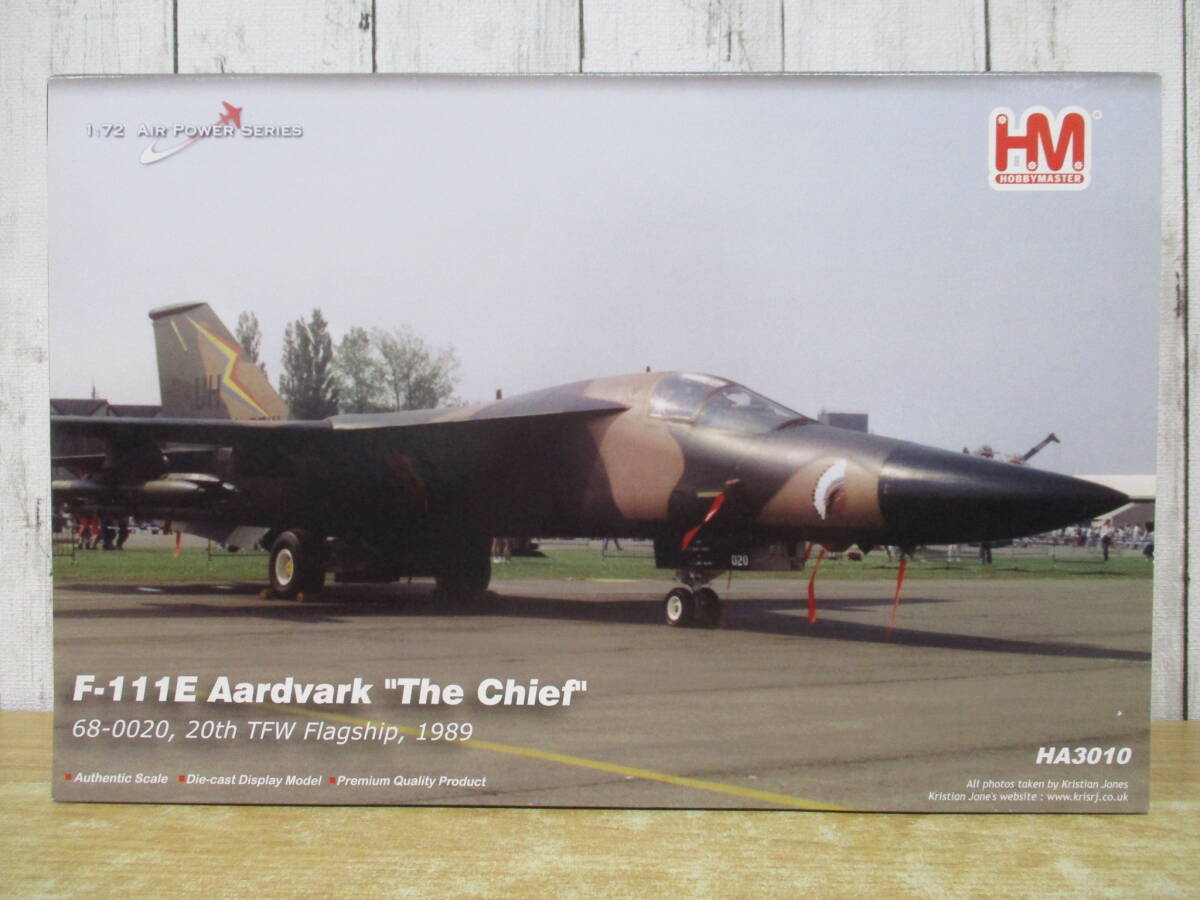 h5-1(ホビーマスター F-111E アードバーク ザ・チーフ HA3010)Aardvark The Chief 68-0020 20th TFW Flagship 1989 HOBBY MASTER 模型拍卖