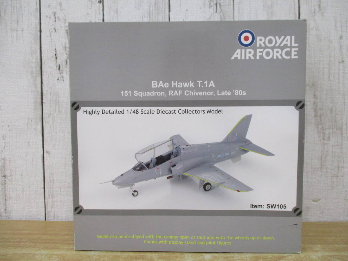 h4-4(ROYAL AIR FORCE BAe Hawk T.1A SW105)1/48 151Squadron RAF Chivenor Late 80s 航空機 模型拍卖