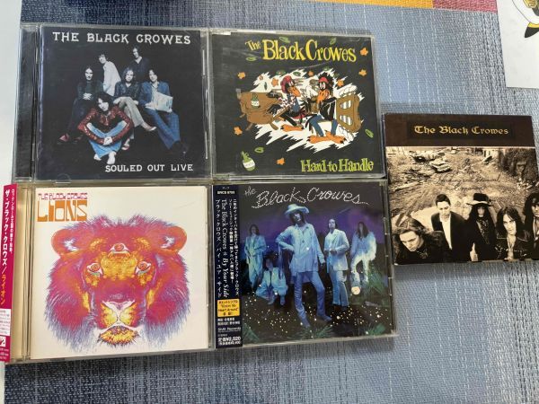 THE BLACK CROWSザ・ブラッククロウズ LIVE&オリジナルアルバム&シングルCD5枚セット クリスロビンソン/リッチロビンソン拍卖
