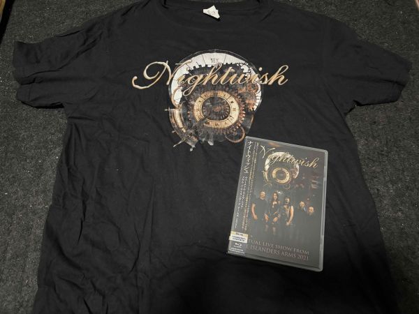 Nightwishナイトウィッシュ LIVEブルーレイ+Tシャツ「VIRTUAL LIVE SHOW FROM THE ISLANDERS ARM 2021」国内盤!!拍卖
