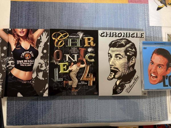 L'Arc-en-Cielラルクアンシエル DVD4枚セット CHRONICLES 2&3&4/LIVE IN U.S.A.拍卖